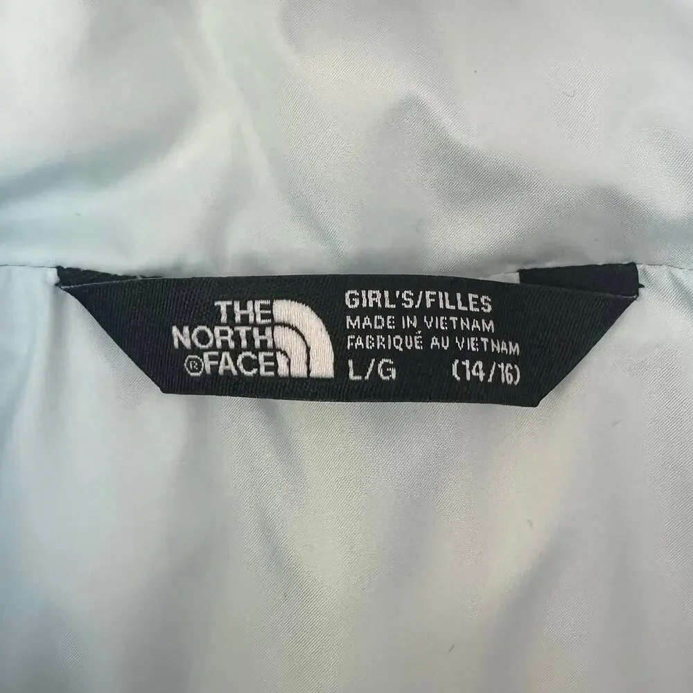 The North Face Girl’s Harway Quilted Puffer Vest Size L (14/16) Blue Winter